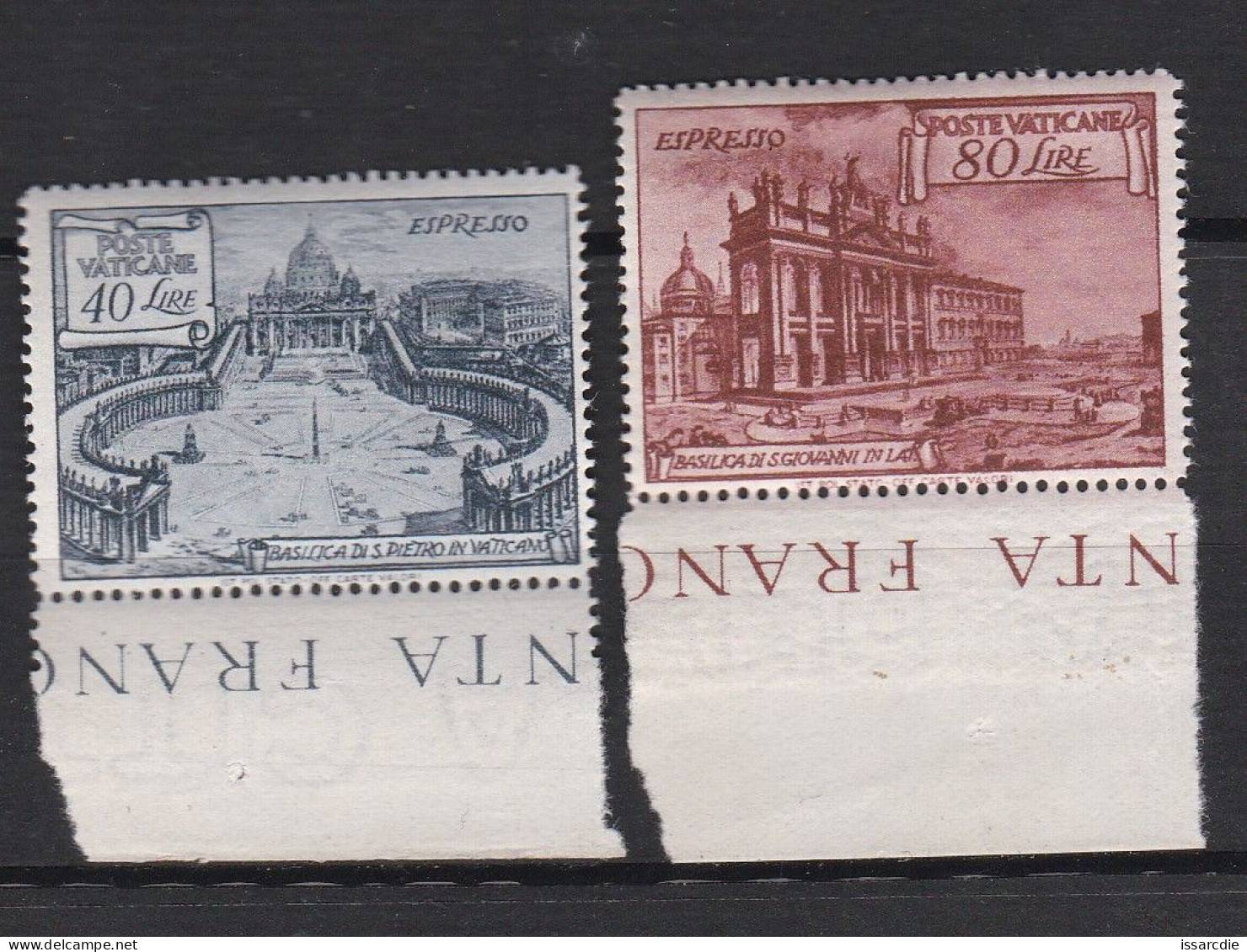 Vatican  Expresse   Basiliques  N° 11/12 Neufs** - Priority Mail