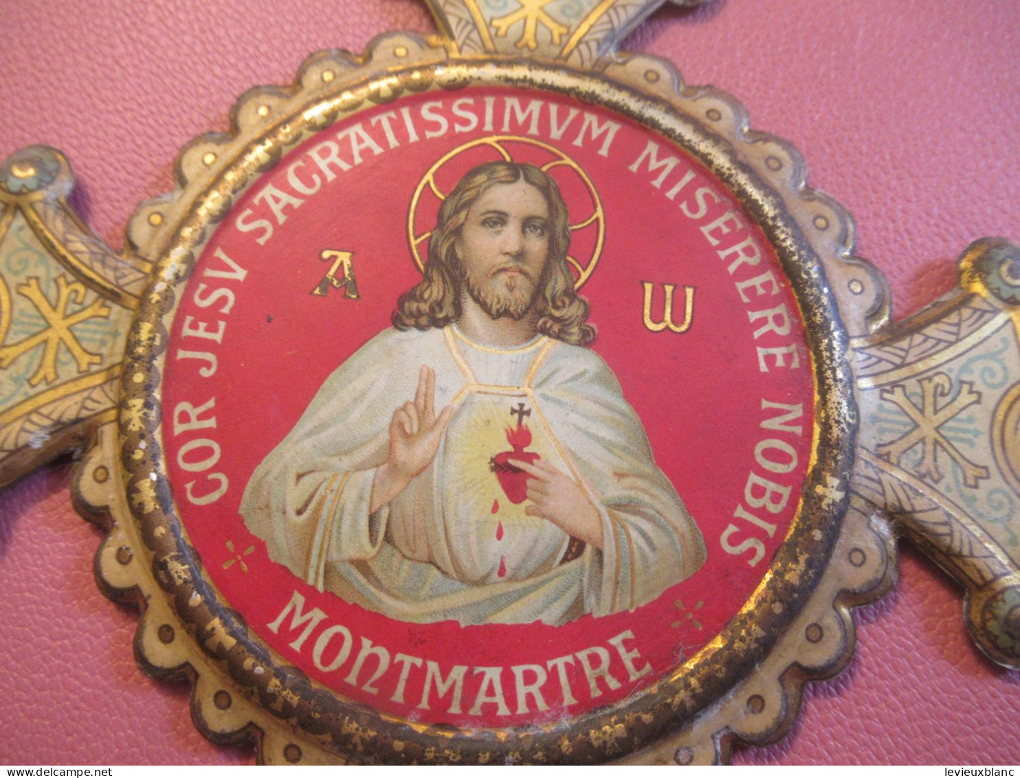 Religieux/ Cœur Du Christ/Basilique De Montmartre/Cor Jesu Sacratissimum Miserere Nobis/Vers 1890-1920          BFPP309 - Andere & Zonder Classificatie