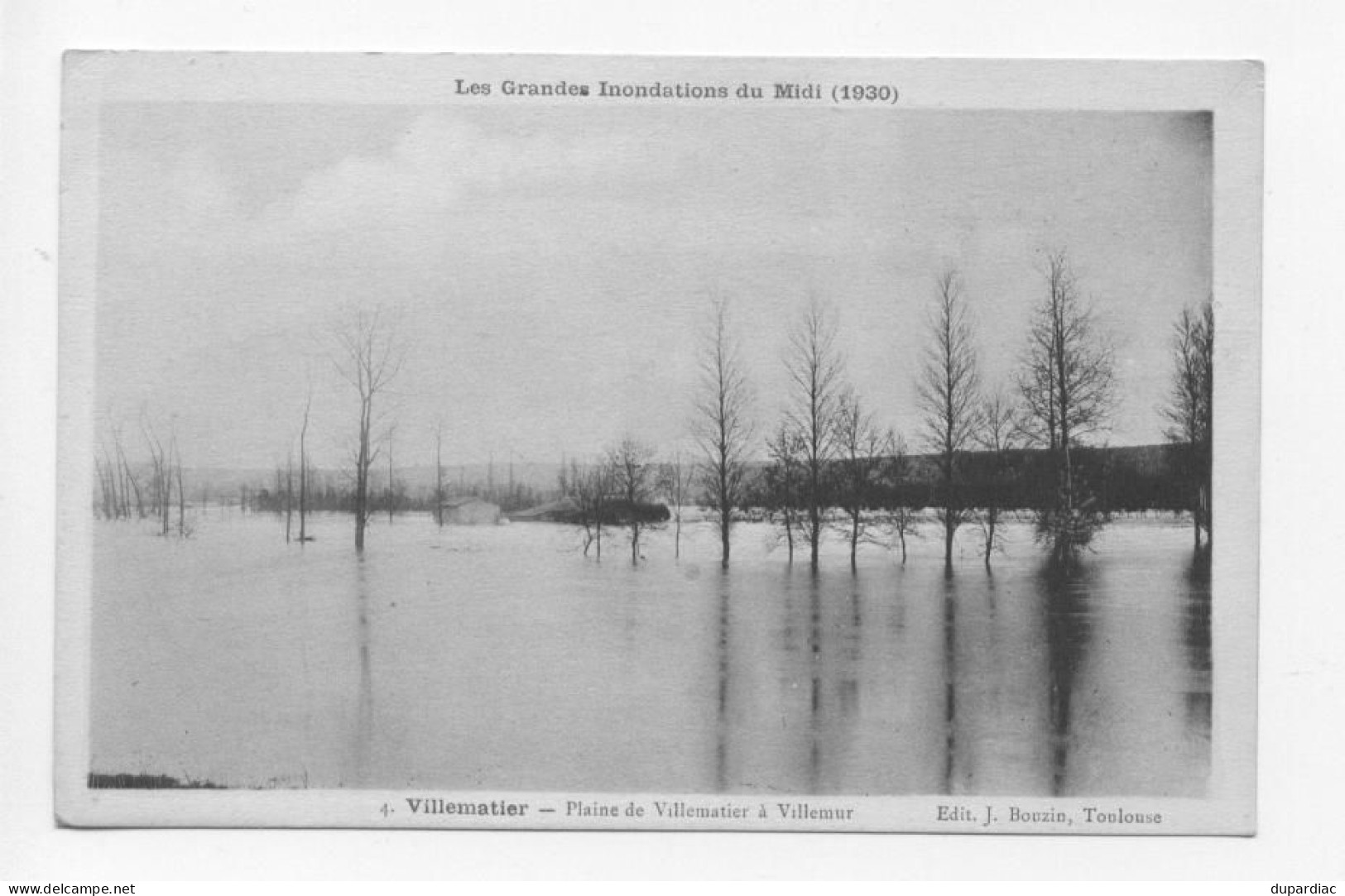 INONDATIONS : Lot De 78 Cartes, Inondations à Villematier, Orléans, Nantes, Lyon, Moissac, Colombes, Paris, Issy, ... - Overstromingen