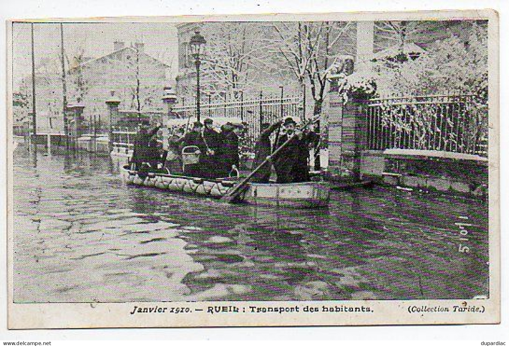 INONDATIONS : lot de 78 cartes, inondations à Villematier, Orléans, Nantes, Lyon, Moissac, Colombes, Paris, Issy, ...