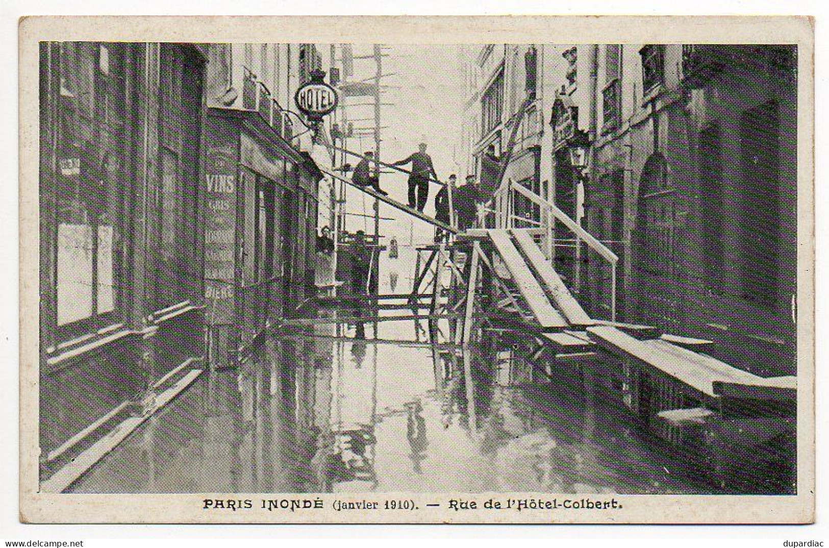 INONDATIONS : lot de 78 cartes, inondations à Villematier, Orléans, Nantes, Lyon, Moissac, Colombes, Paris, Issy, ...