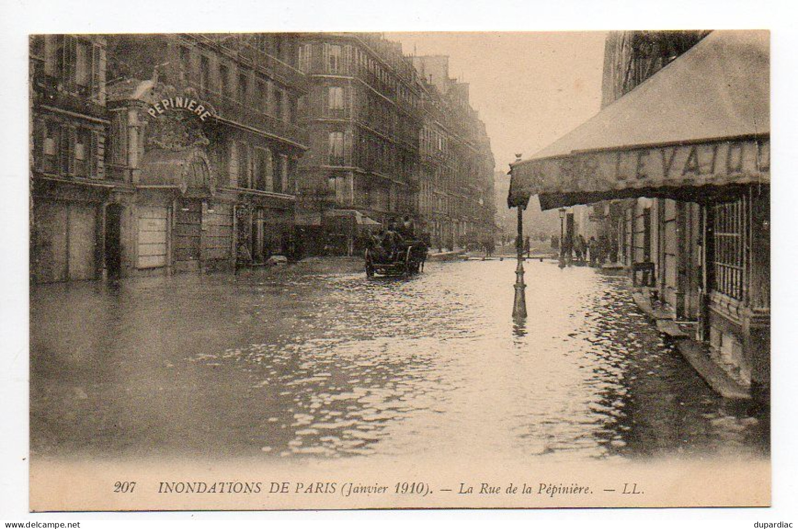 INONDATIONS : lot de 78 cartes, inondations à Villematier, Orléans, Nantes, Lyon, Moissac, Colombes, Paris, Issy, ...