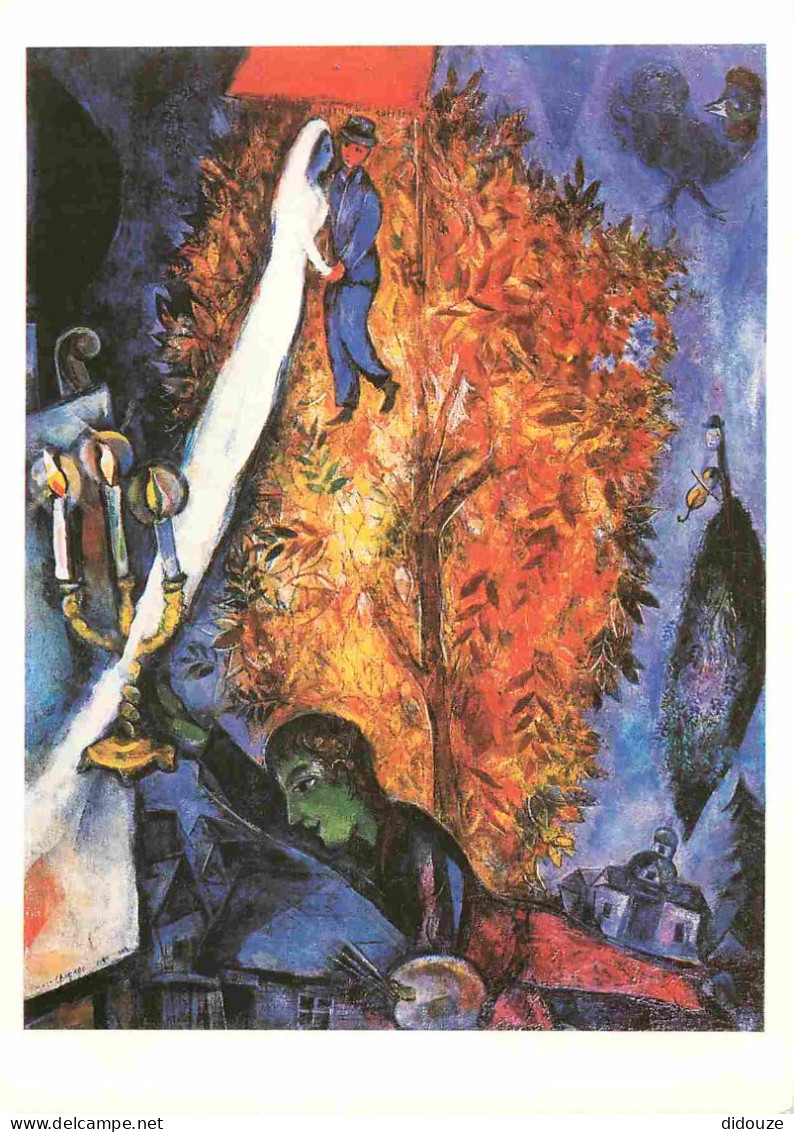 Art - Peinture - Marc Chagall - The Tree Of Life 1948 - CPM - Carte Neuve - Voir Scans Recto-Verso - Malerei & Gemälde