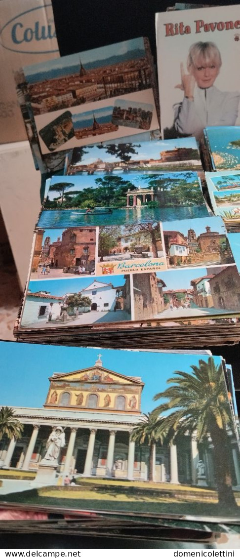 STOCH DI OLTRE 600 CARTOLINE ITALIANE - 500 Postales Min.