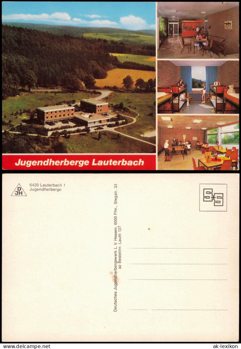 Lauterbach (Hessen) Mehrbildkarte Mit Der DJH Jugendherberge Lauterbach 1970 - Lauterbach