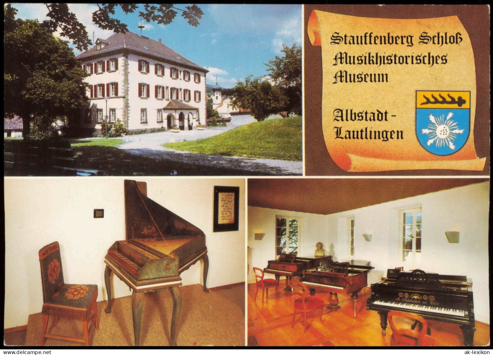 Lautlingen-Albstadt SCHLOSS LAUTLINGEN  MUSIKHISTORISCHE SAMMLUNG JEHLE  1975 - Albstadt