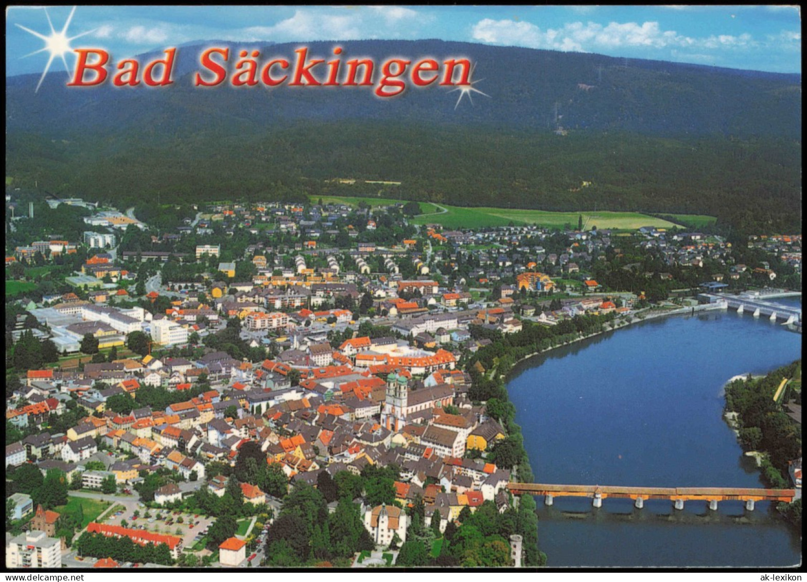 Ansichtskarte Bad Säckingen Luftbild Luftaufnahme 2006 - Bad Saeckingen