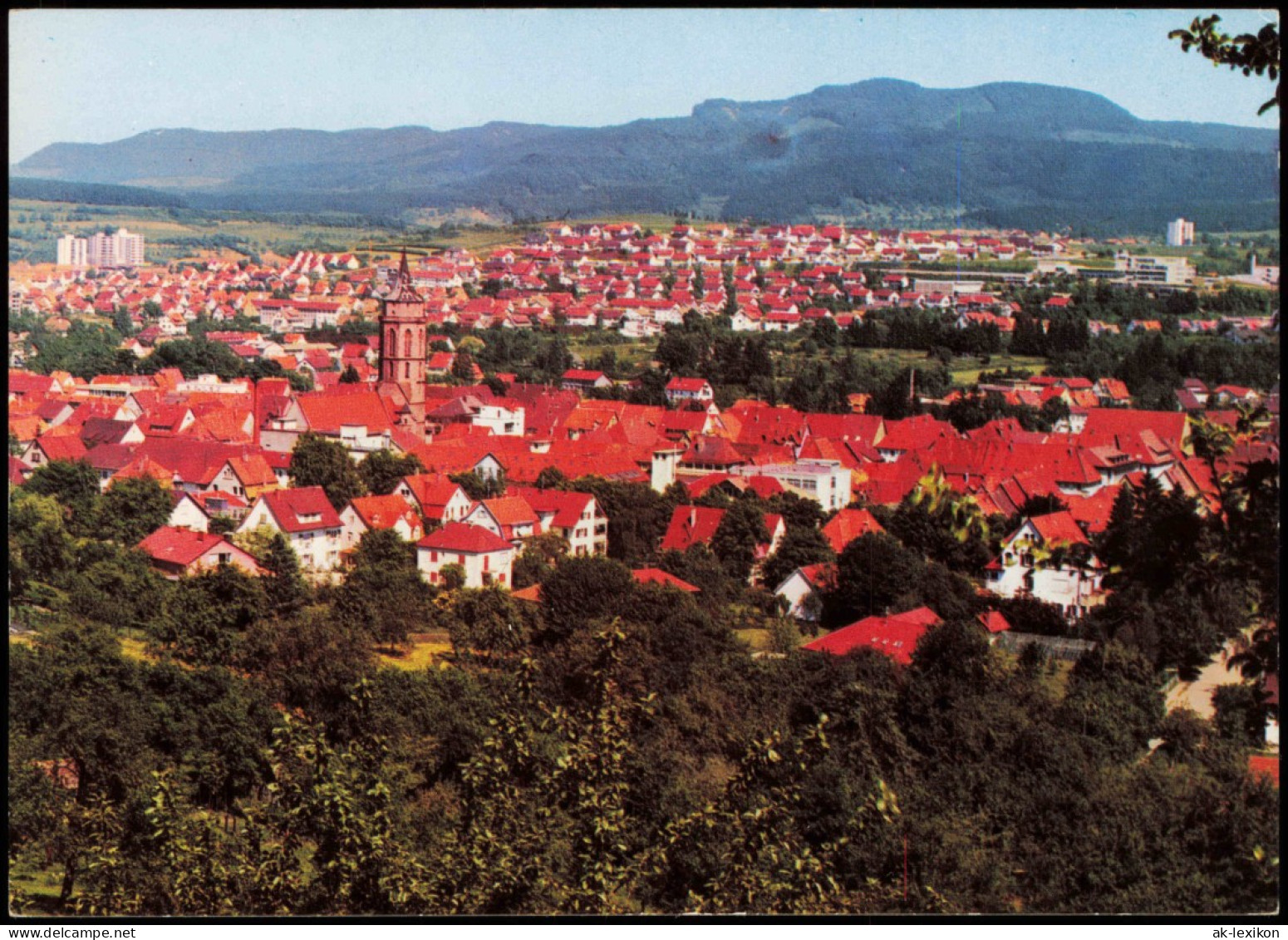 Ansichtskarte Balingen Panorama-Ansicht 1980 - Balingen