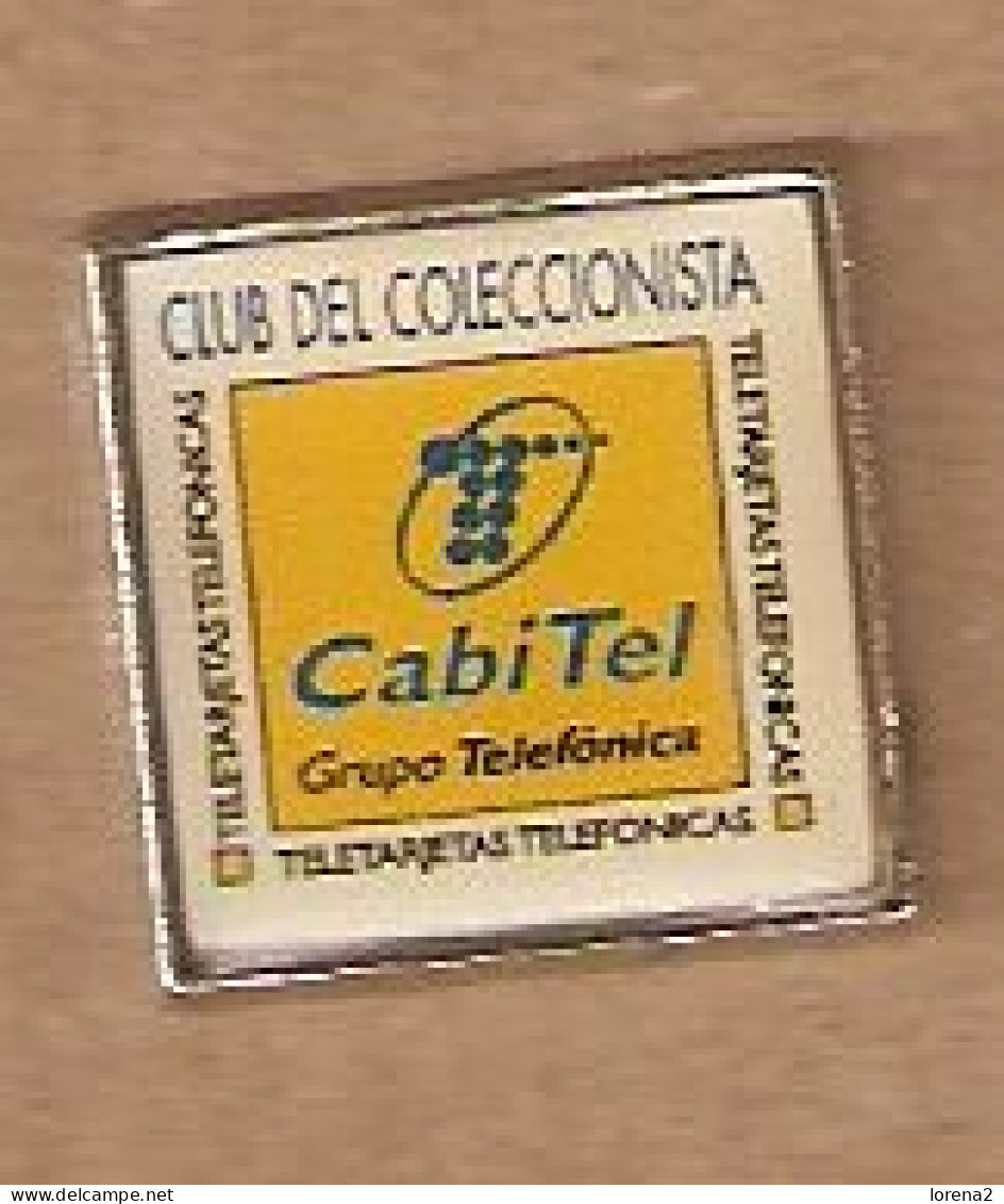 Pin Club Del Coleccionista Cabitel. 131-367 - Sin Clasificación