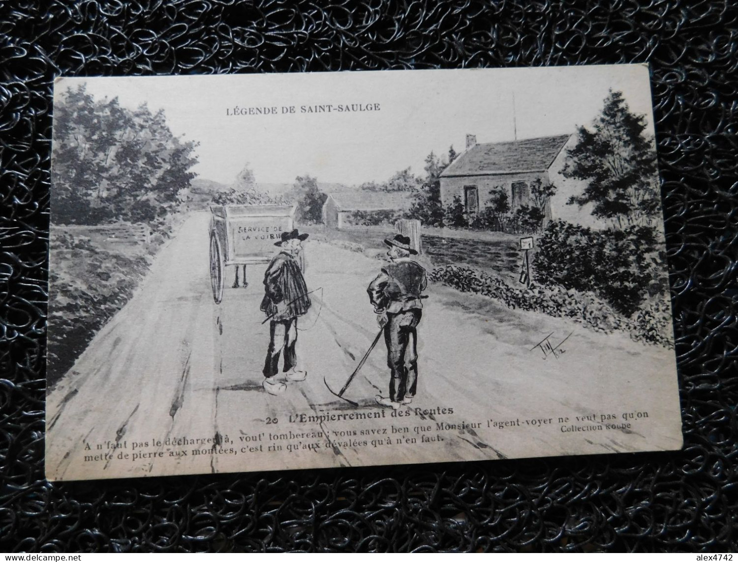 Légende De Saint-Saulge, "l'Empierrement Des Routes"  (A16-3) - Fiabe, Racconti Popolari & Leggende