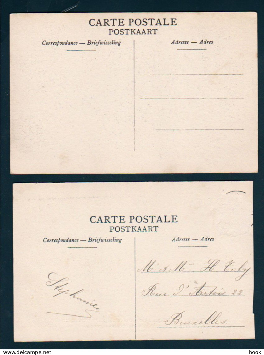4 CP De La Catastrophe Ferroviaire De Kontich Le 21 Mai 1908. - Kontich