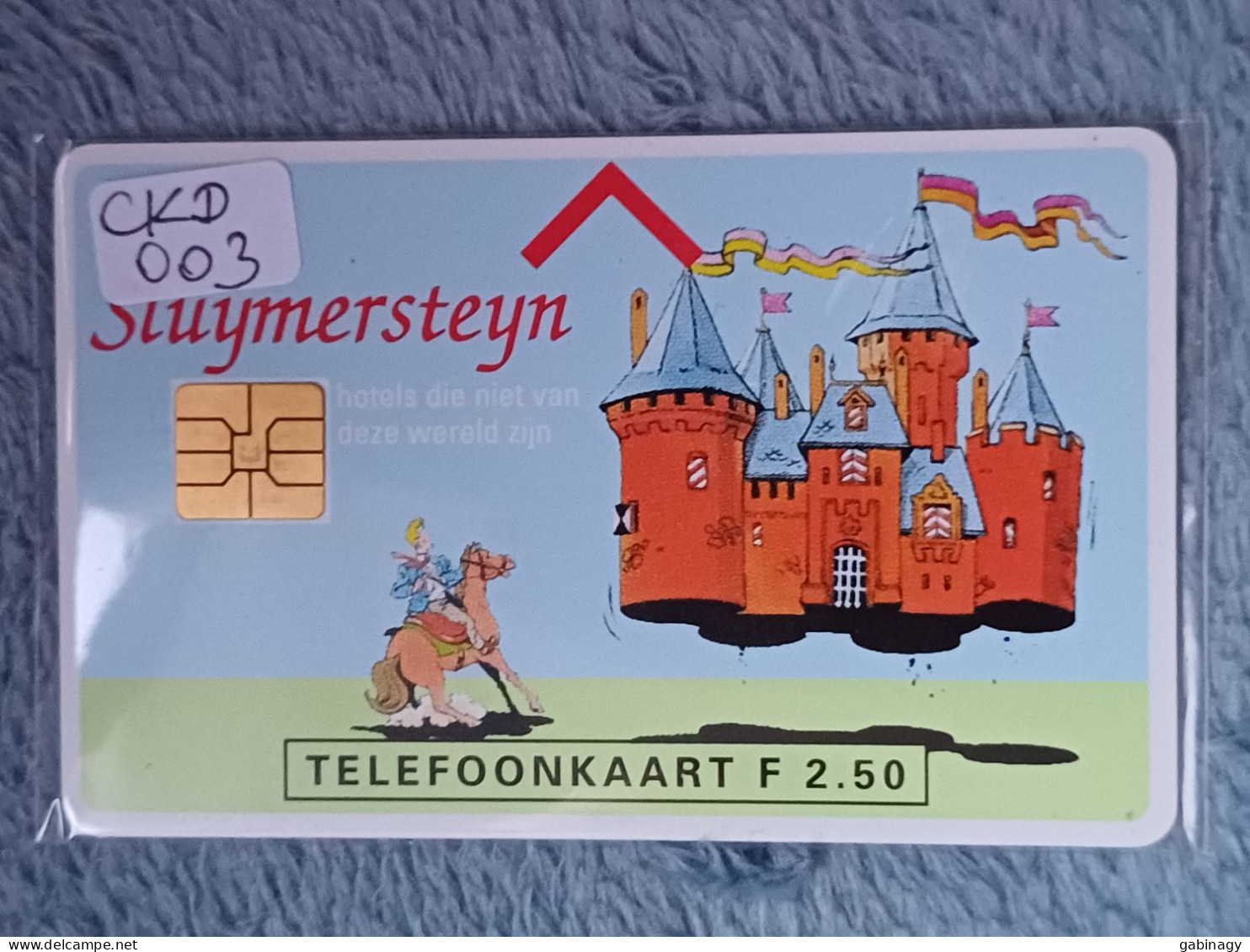 NETHERLANDS - CKD003 - CARTOON - CASTLE - HORSE - 4.000EX. - Privées