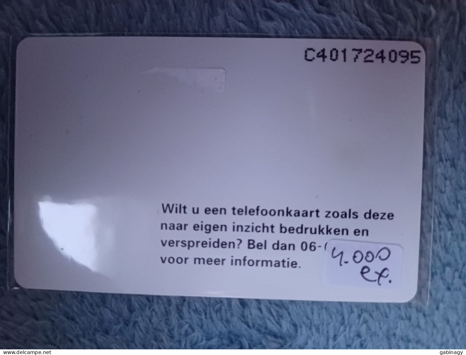 NETHERLANDS - CKD003 - CARTOON - CASTLE - HORSE - 4.000EX. - Privé