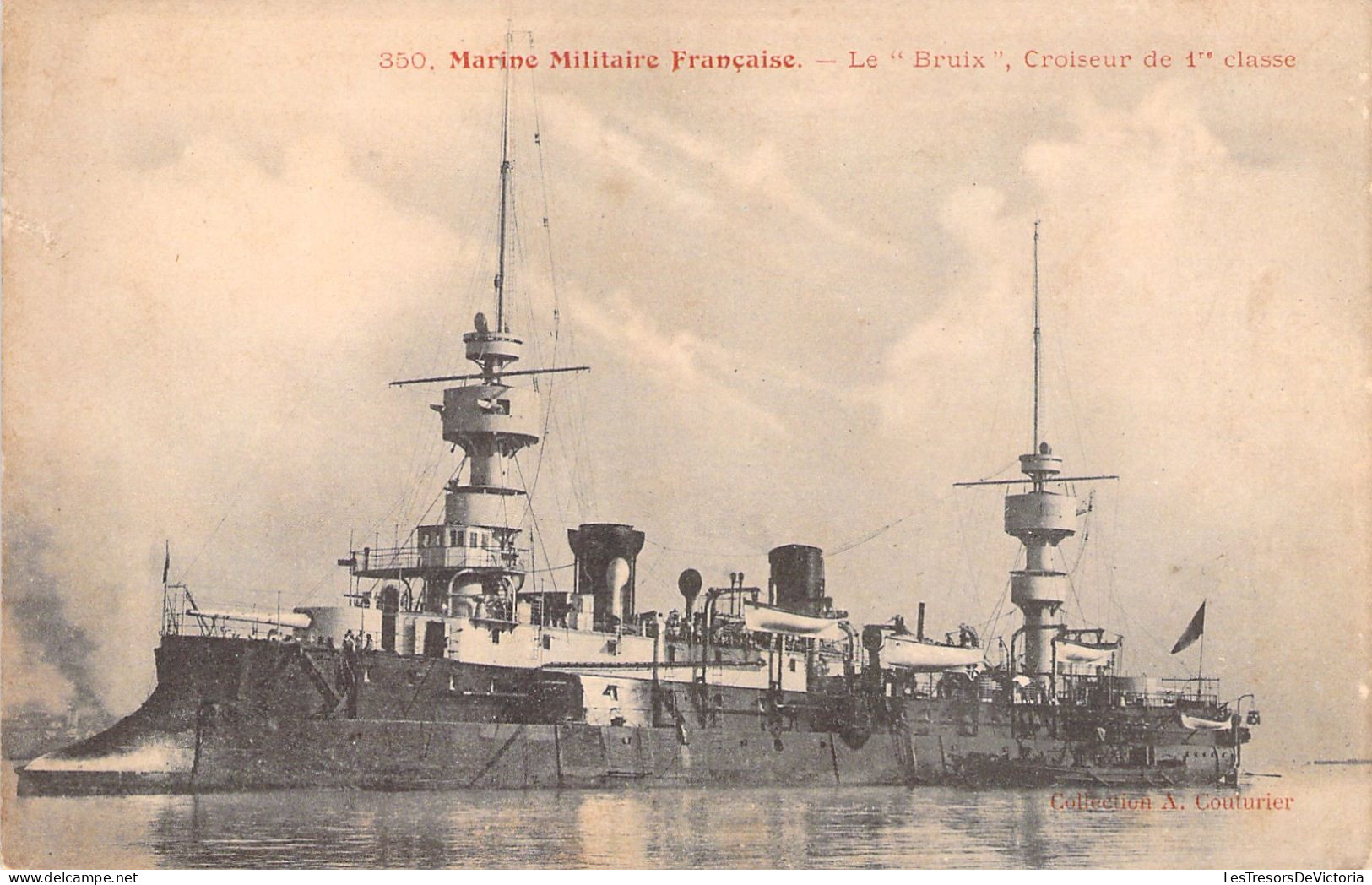 Bateaux - Guerre - Le Bruix - Croiseur De 1ere Classe - Militaria - Carte Postale Ancienne - Warships