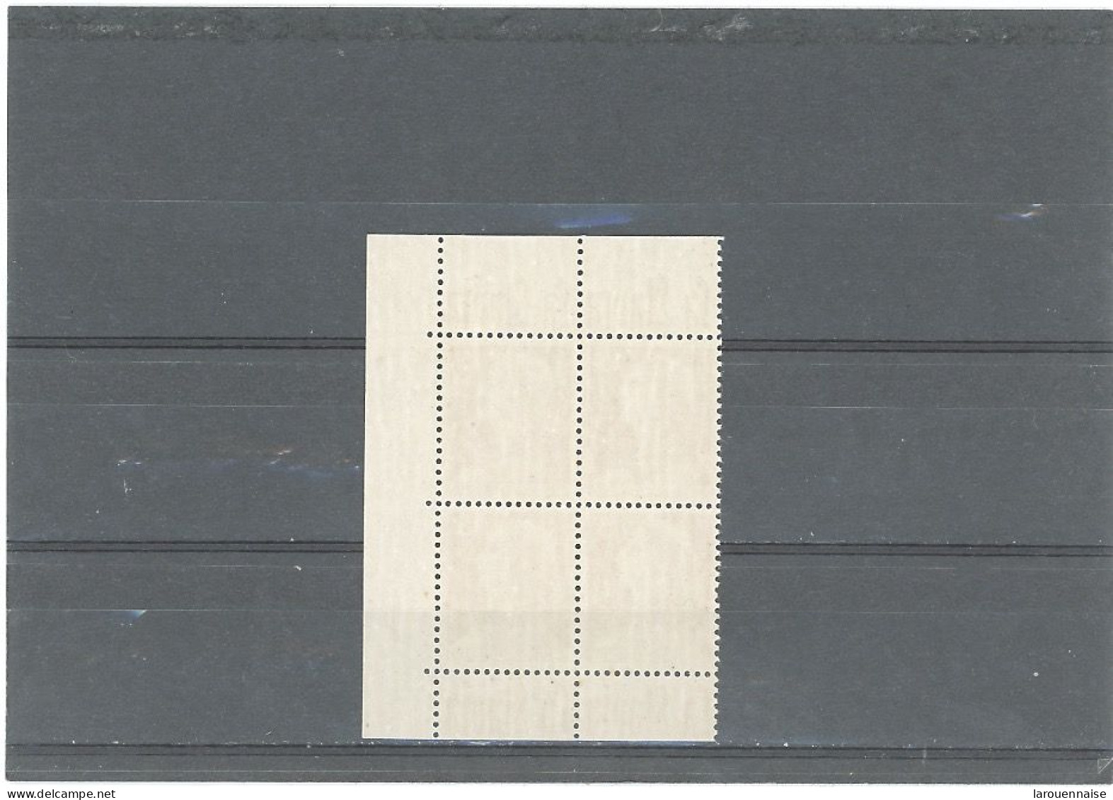 BANDE PUB -N°1011 -TYPE MULLER -15f ROSE  BLOC DE 4 N**-2 PAIRES SLAVIA( Ouvert +ouvert ) MAURY 288d - Unused Stamps