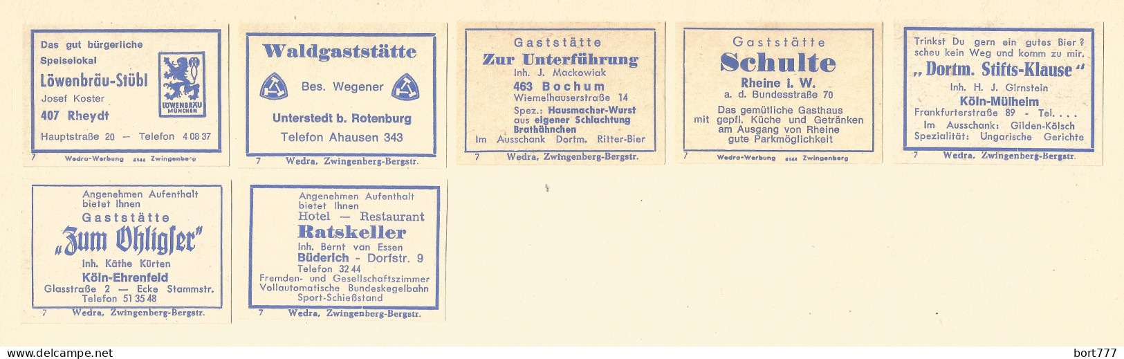 Germany 32 Old Matchbox Labels - Boites D'allumettes - Etiquettes