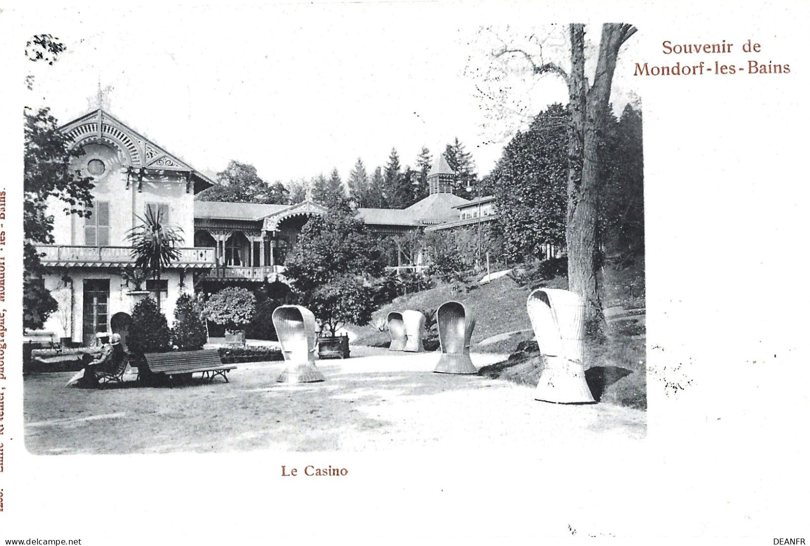 L- Souvenir De Mondorf-les-Bains.  Le Casino. Carte Impeccable. - Mondorf-les-Bains