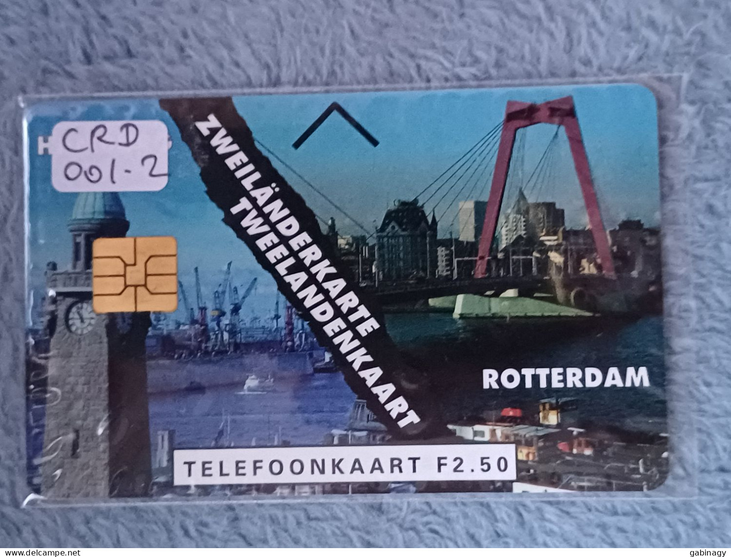 NETHERLANDS - CRD001-2 - Tweelanden Kaart Rotterdam/Hamburg - BRIDGE - 1.000EX. - Privadas