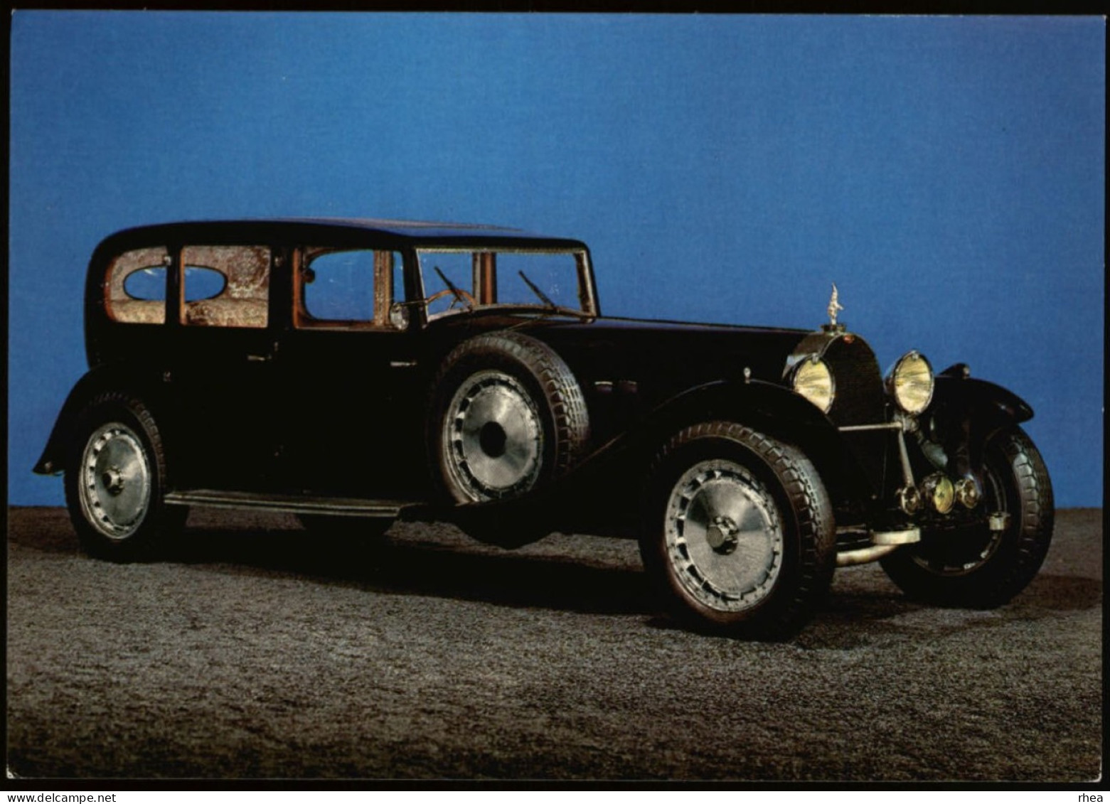 TRAINS - Musée National De L'Automobile - MULHOUSE - Bugatti - Limousine Royale - 2 CARTES - PKW