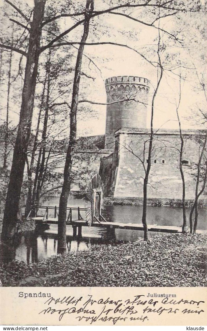 Gruss Aus Spandau - Juliusturm Gel.1905 - Spandau