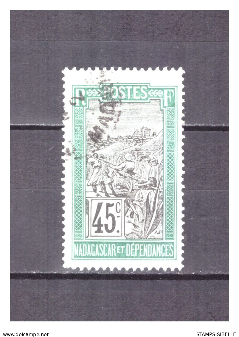 MADAGASCAR   N ° 105  .  45 C     OBLITERE     .  SUPERBE  . - Used Stamps