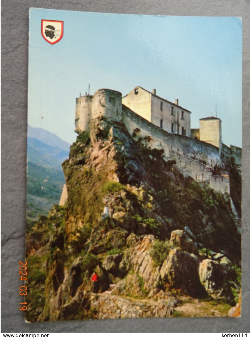 CORTE  LA CITADELLE - Corse