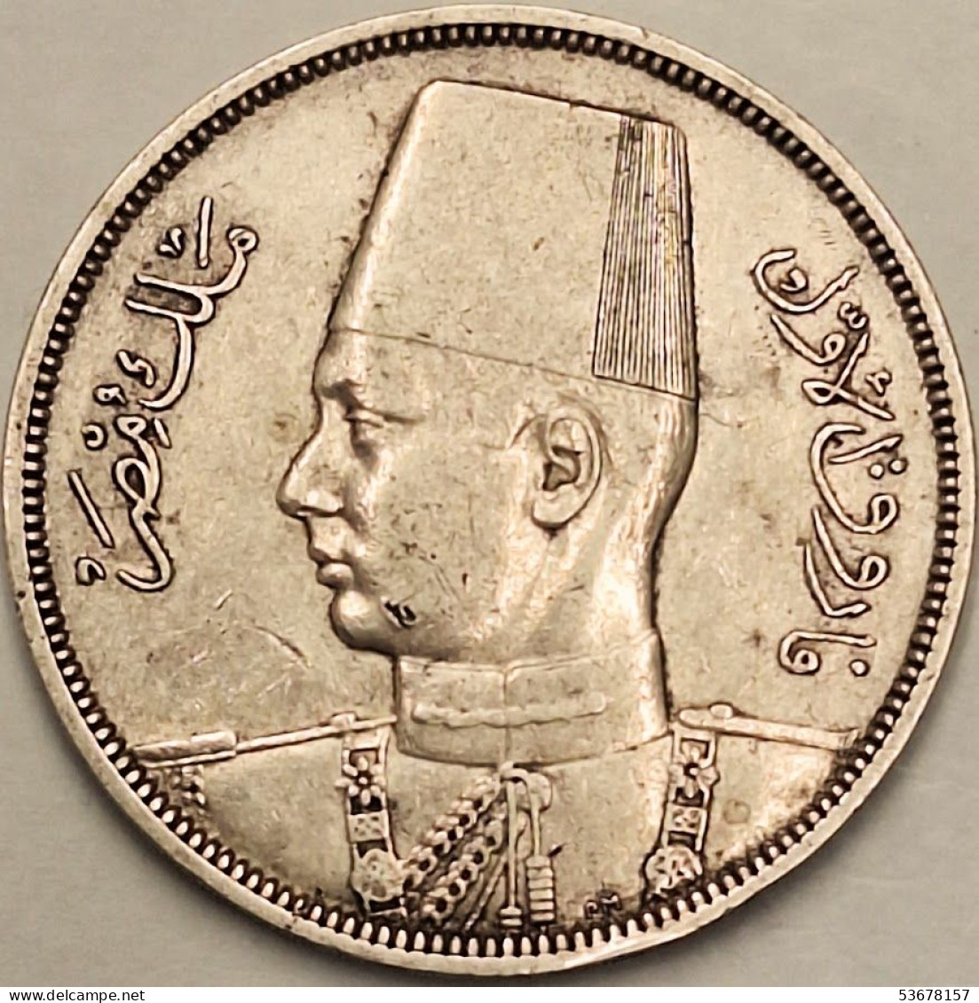 Egypt - 10 Piastres AH1358-1939, KM# 367, Silver (#3842) - Egypt