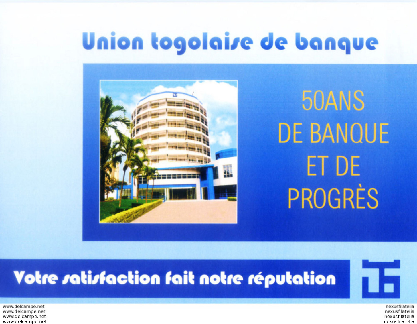 Unione Bancaria 2014. Folder. - Togo (1960-...)