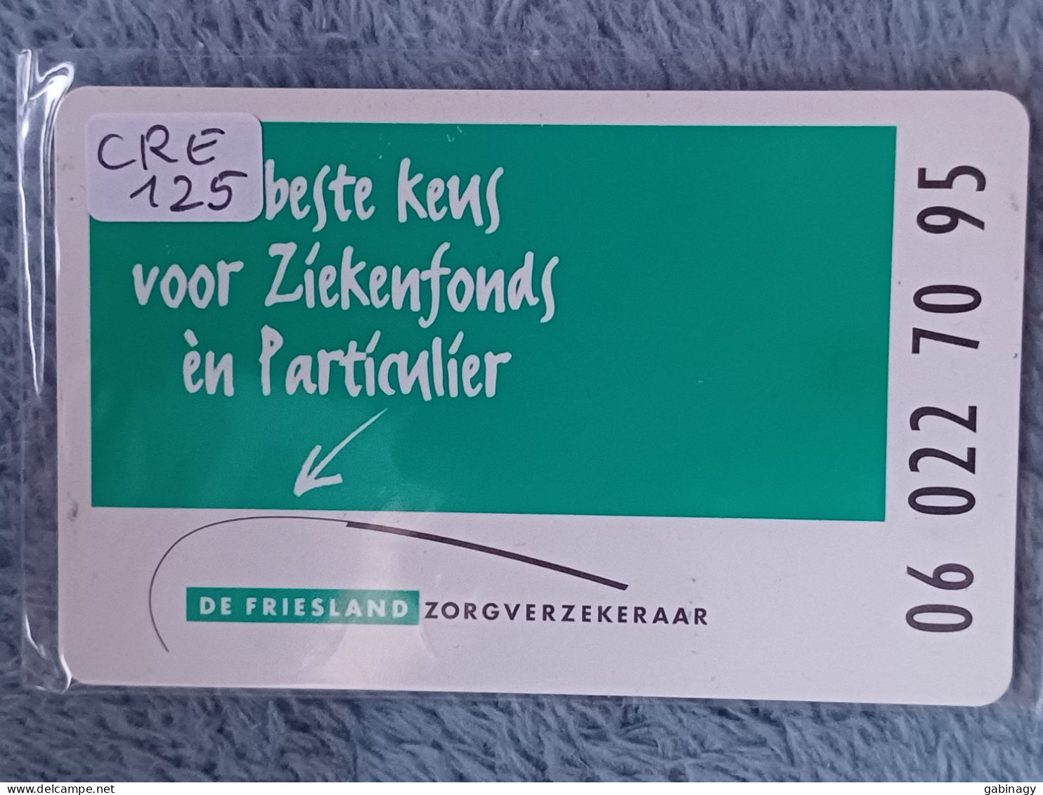 NETHERLANDS - CRE125 - De Friesland Zorgverzekeraar - 1.000EX. - Privadas