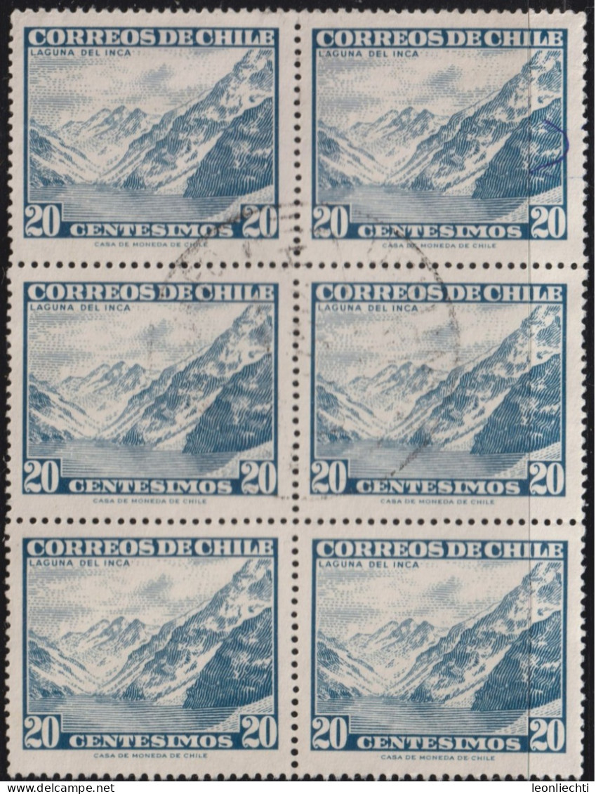 1962 Chile ° Mi:CL 602, Sn:CL 329, Yt:CL 293, Sg:CL 495, Chi:CL 652, Laguna Del Inca - Chile