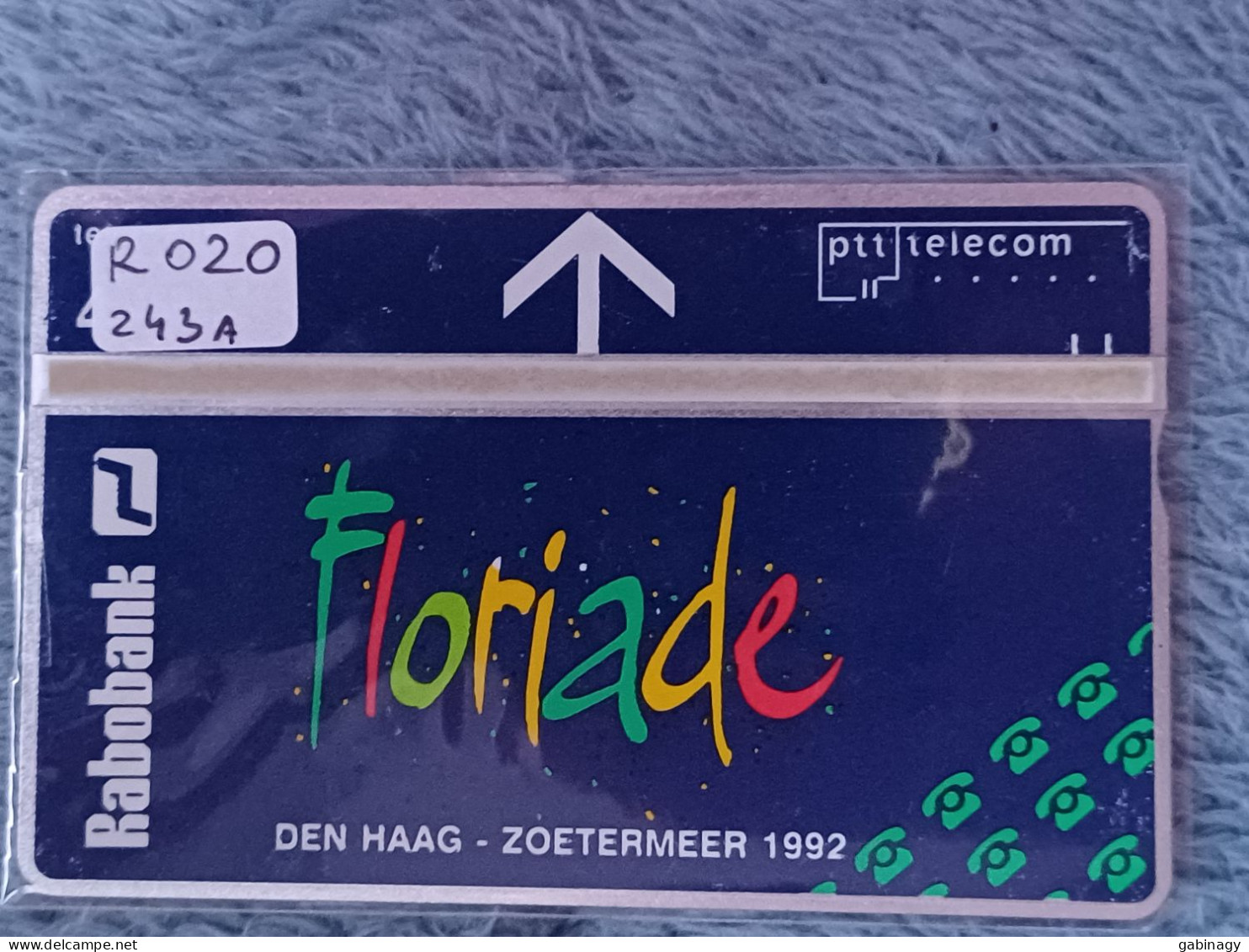 NETHERLANDS - R 020 - Rabobank Floriade 1992 (red E) - 75.000EX. - Privat