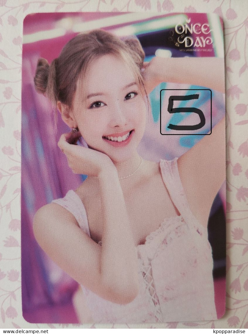 Photocard K POP Au Choix  TWICE Ready To Be Nayeon - Varia