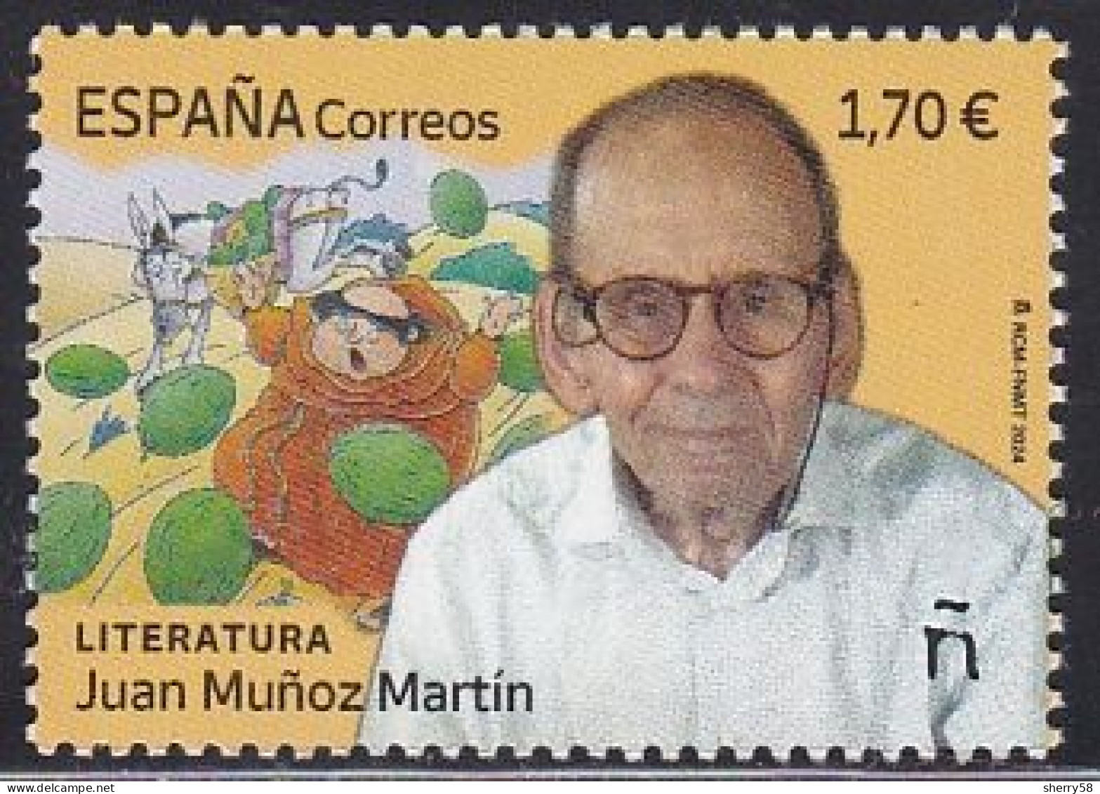 2024-ED. 5726 -Literatura. Juan Muñoz Martín- NUEVO - Unused Stamps