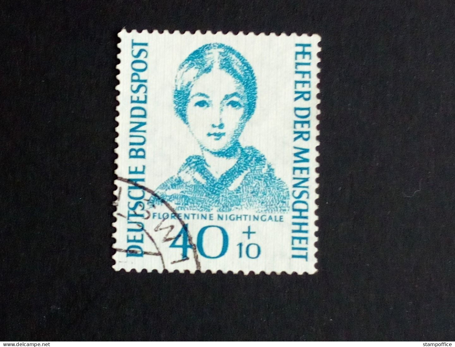 DEUTSCHLAND MI-NR. 225 GESTEMPELT(USED) WOHLFAHRT 1955 FLORENCE NIGHTINGALE - Usados