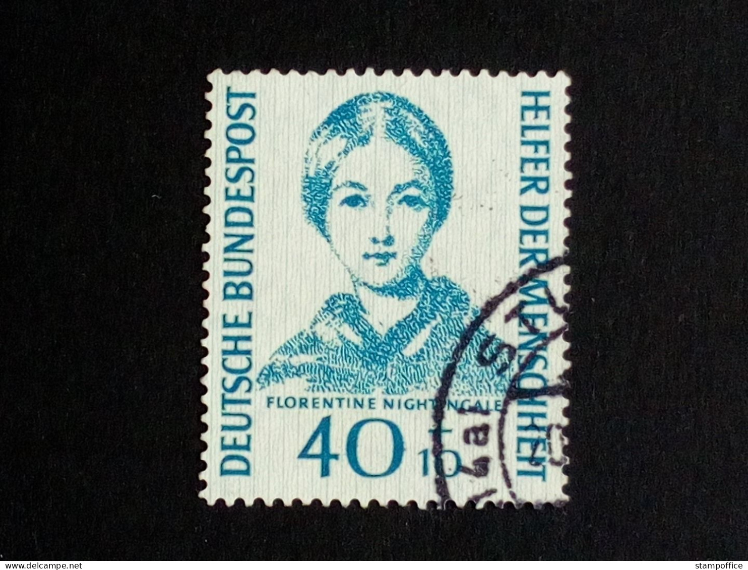 DEUTSCHLAND MI-NR. 225 GESTEMPELT(USED) WOHLFAHRT 1955 FLORENCE NIGHTINGALE - Usados