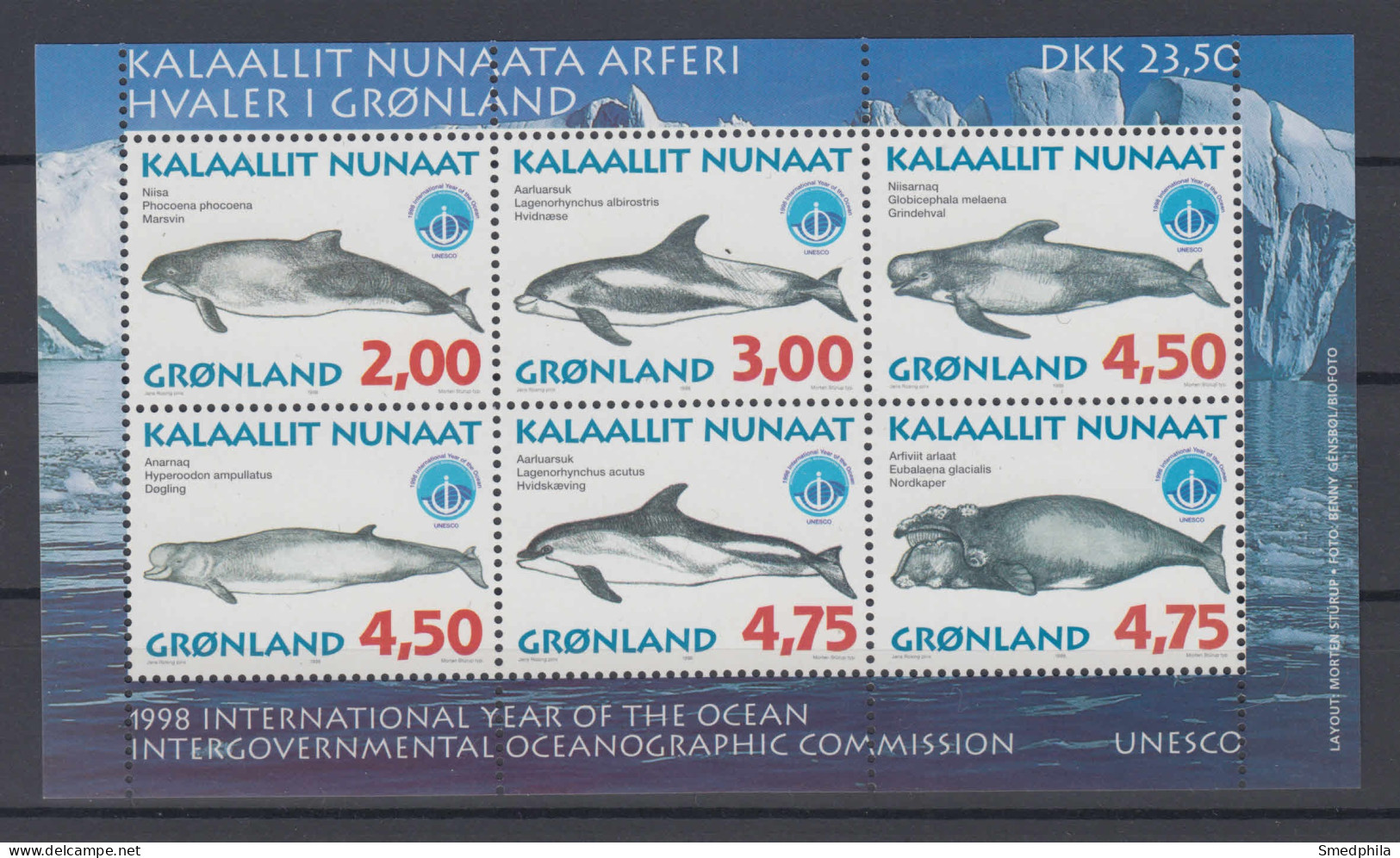Greenland 1998 - Michel Block 14 MNH ** - Blocks & Sheetlets