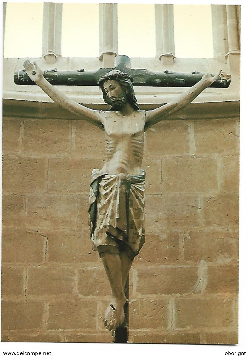 CRUCIFIJO, (S.XIII).- MONASTERIO DE CAÑAS / LA RIOJA.- ( ESPAÑA ) - La Rioja (Logrono)