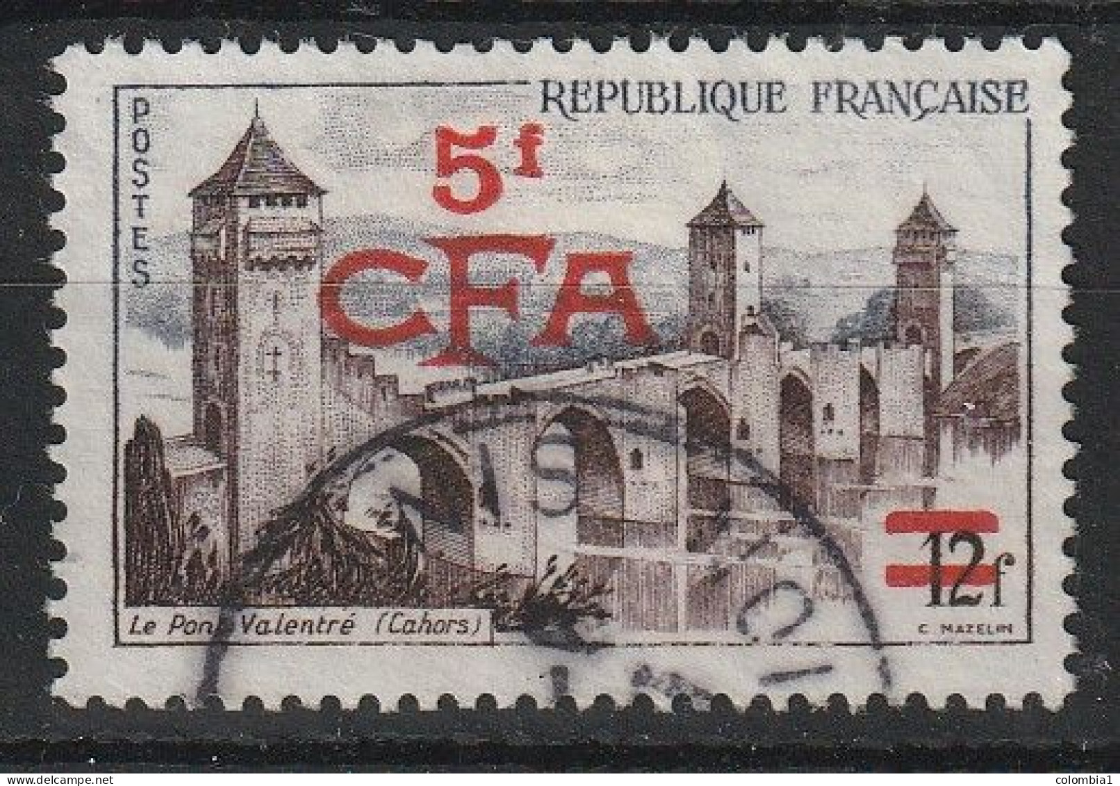 REUNION YT  324 Oblitéré ST DENIS - Used Stamps