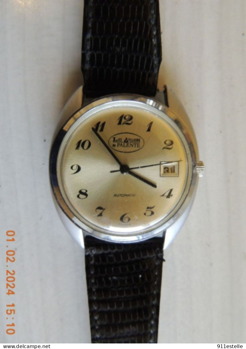 25 LES ATELIERS DE PALENTE / AUTOMATIQUE  FONCTIONNE   ( LIP  ) - Montres Anciennes