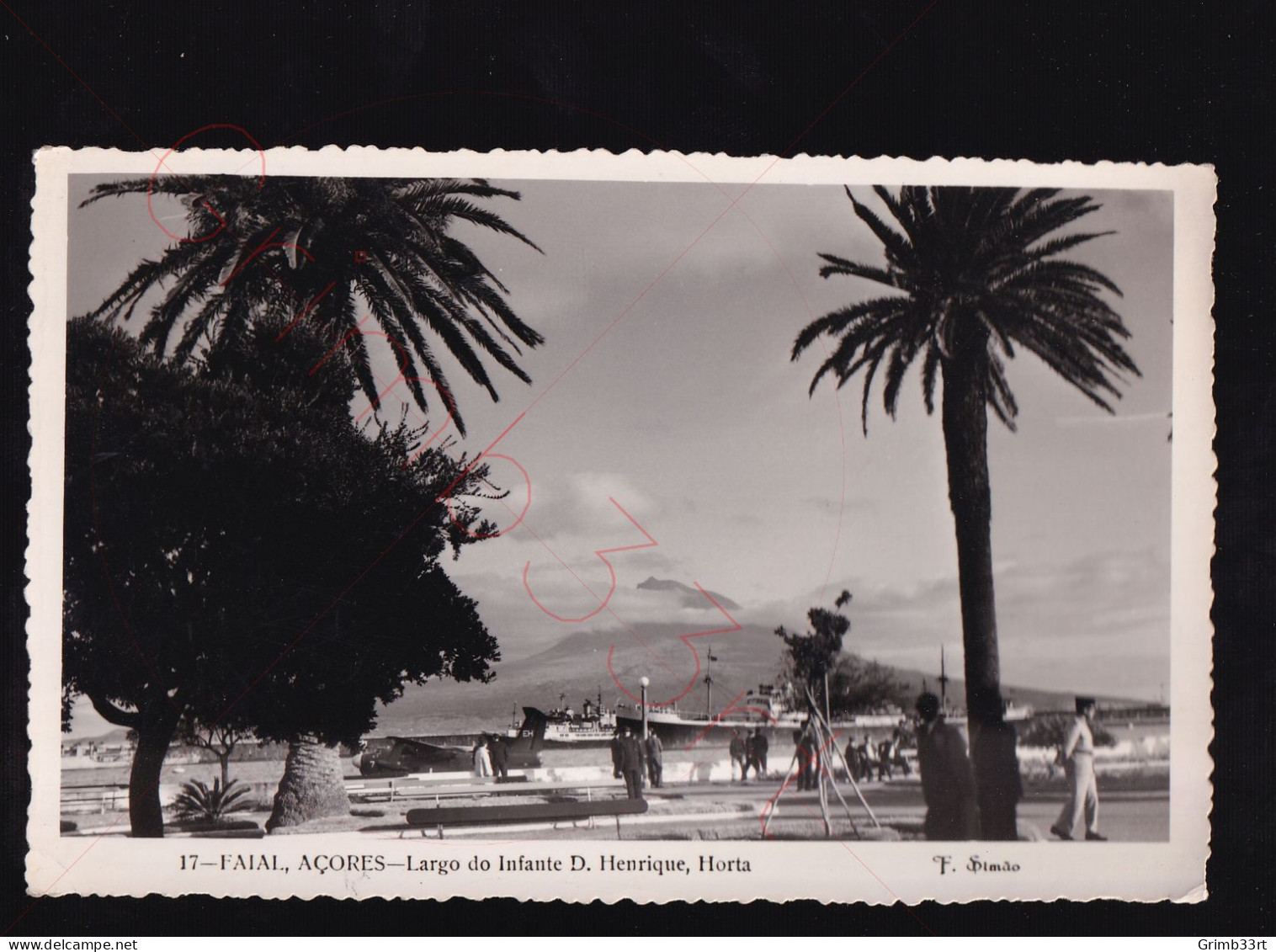 Açores - Faial - Largo Do Infante D. Henrique, Horta - Fotokaart - Açores