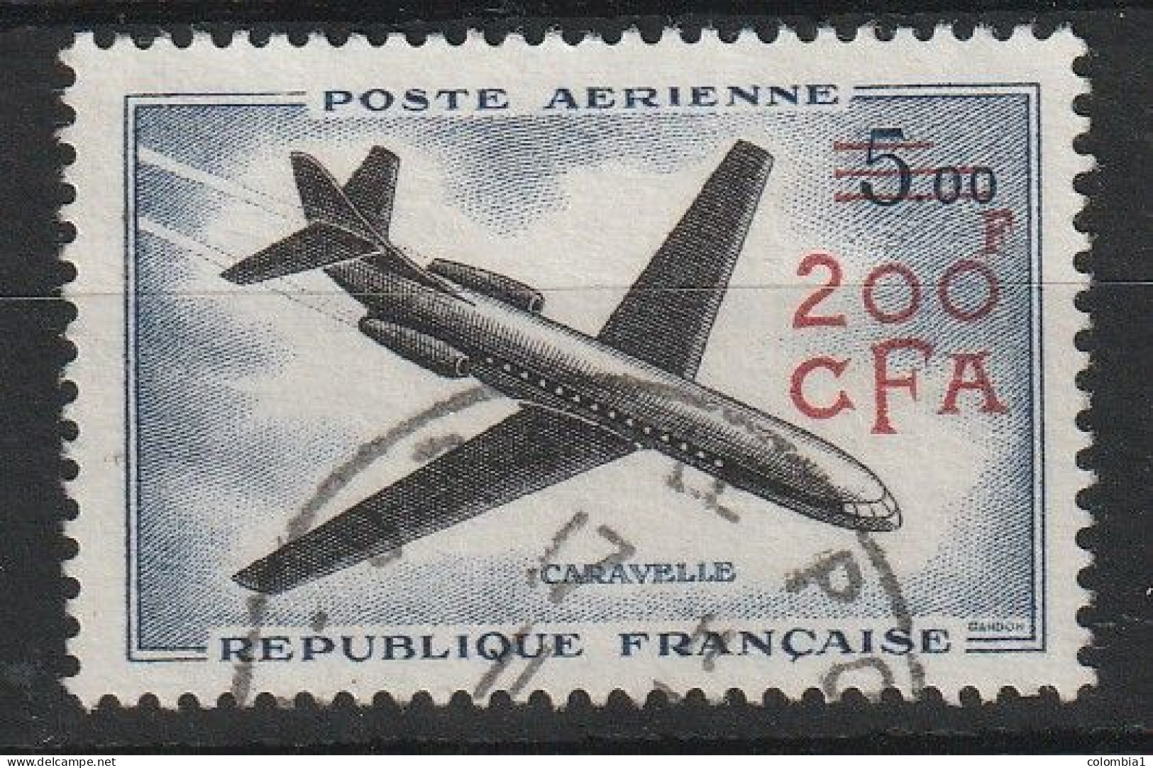 REUNION YT  PA 59 Oblitéré - Airmail