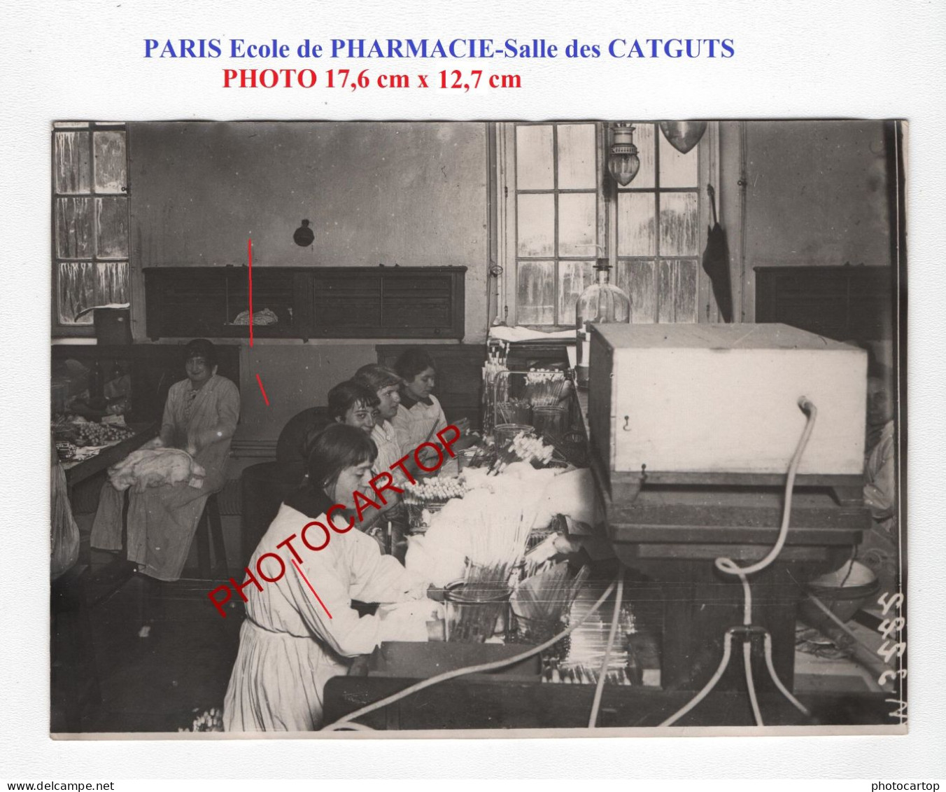 PARIS Ecole De PHARMACIE-Salle Des CATGUTS-PHOTO-FRANCE- - Santé