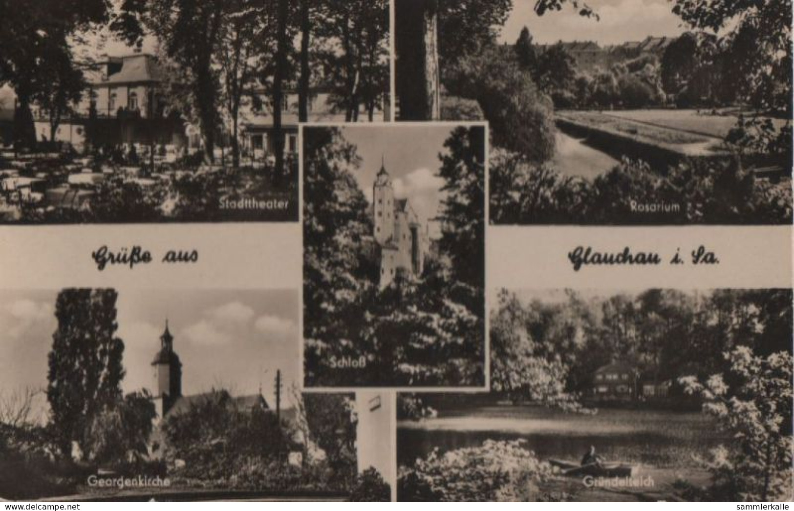 41834 - Glauchau - U.a. Schloss - 1958 - Glauchau