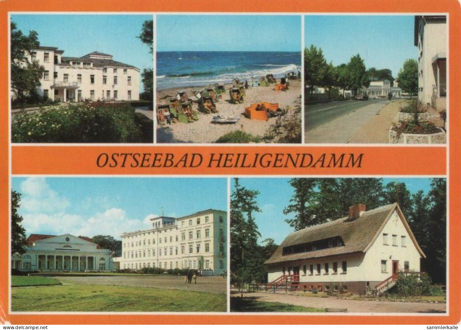 74366 - Bad Doberan-Heiligendamm - U.a. Maxim-Gorki-Haus - 1985 - Heiligendamm