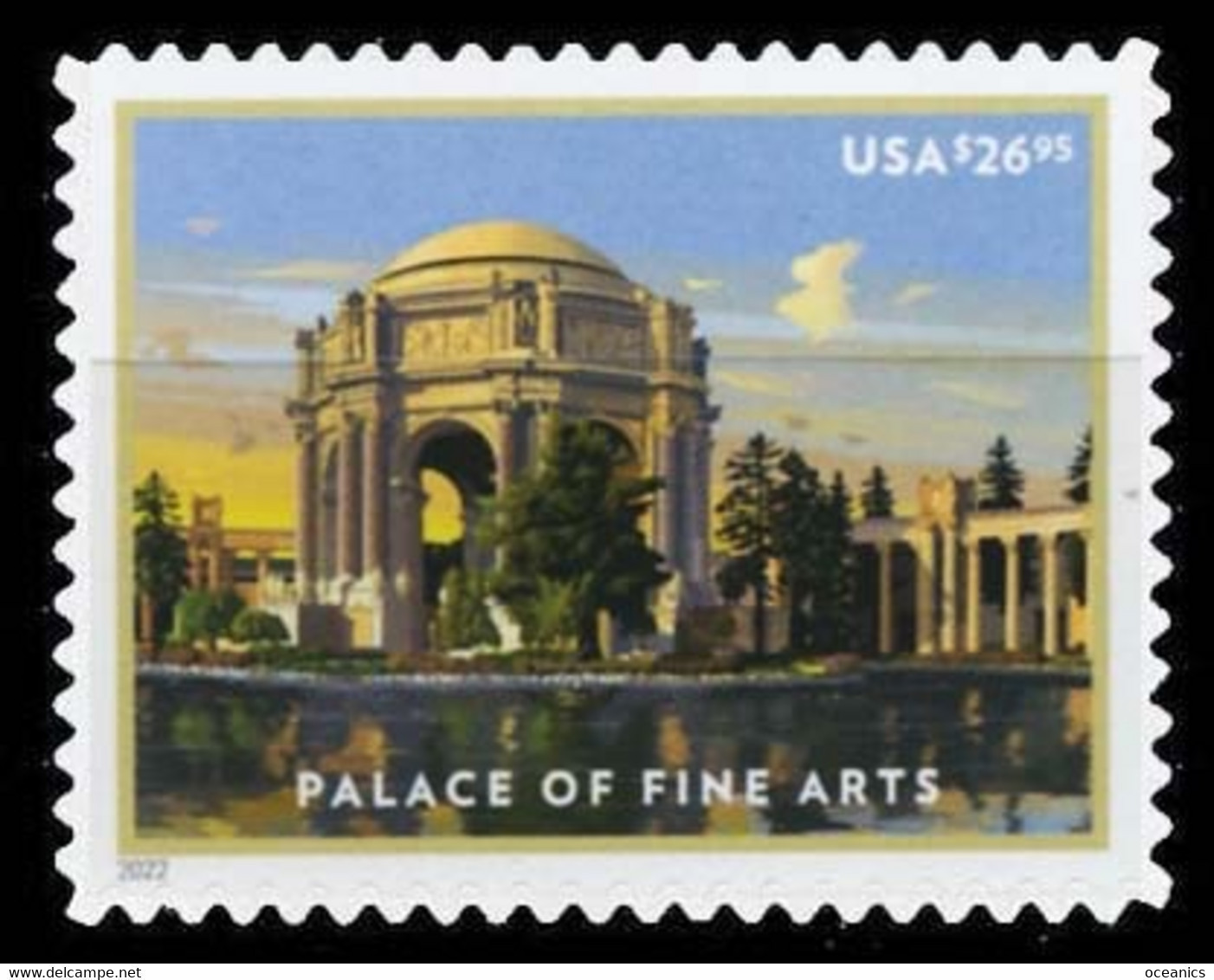 Etats-Unis / United States (Scott No.5667 - Palace Of Fine Art) [**] - Neufs