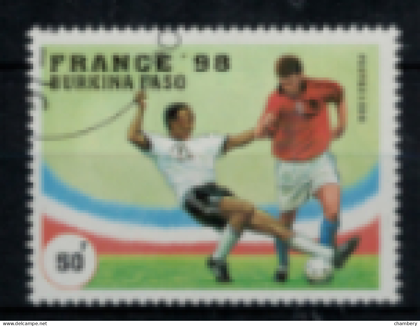 Burkina-Faso - "France 98 : Coupe Du Monde De Foot" - Oblitéré N° 995 De 1996 - Burkina Faso (1984-...)