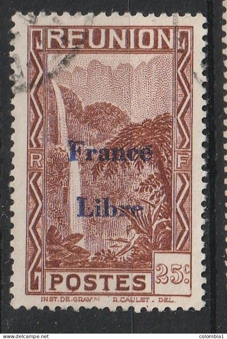 REUNION YT 226 France Libre Oblitéré - Used Stamps