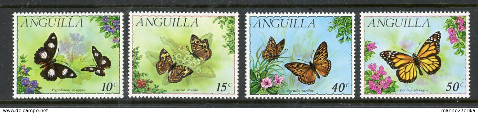 -Anguilla-1971-"Butterflies"  MH (*) - Anguilla (1968-...)