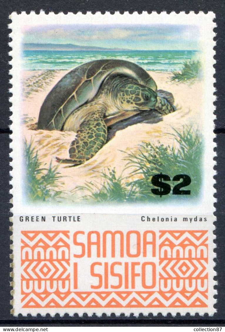 REF 002 > SAMOA < Yv N° 323 * * Neuf Luxe - MNH * * > TORTUE - Samoa