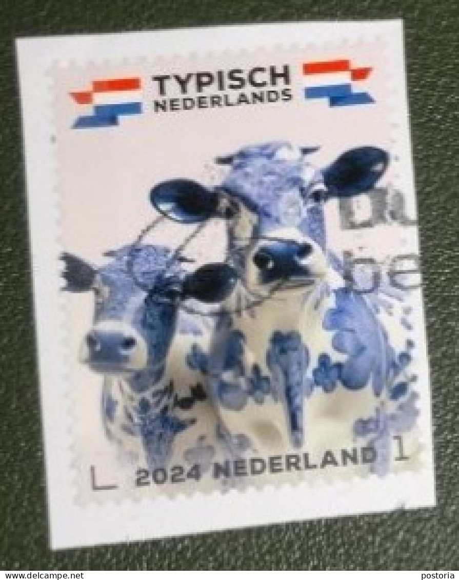 Nederland - NVPH - Xxxx - 2024 - Gebruikt - Onafgeweekt - Used On Paper - Typisch Nederlands - Koeien - Gebraucht